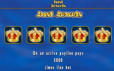 Бонусная игра игрового аппарата Just Jewels