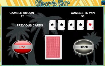Интерфейс игрового автомата Olivers Bar